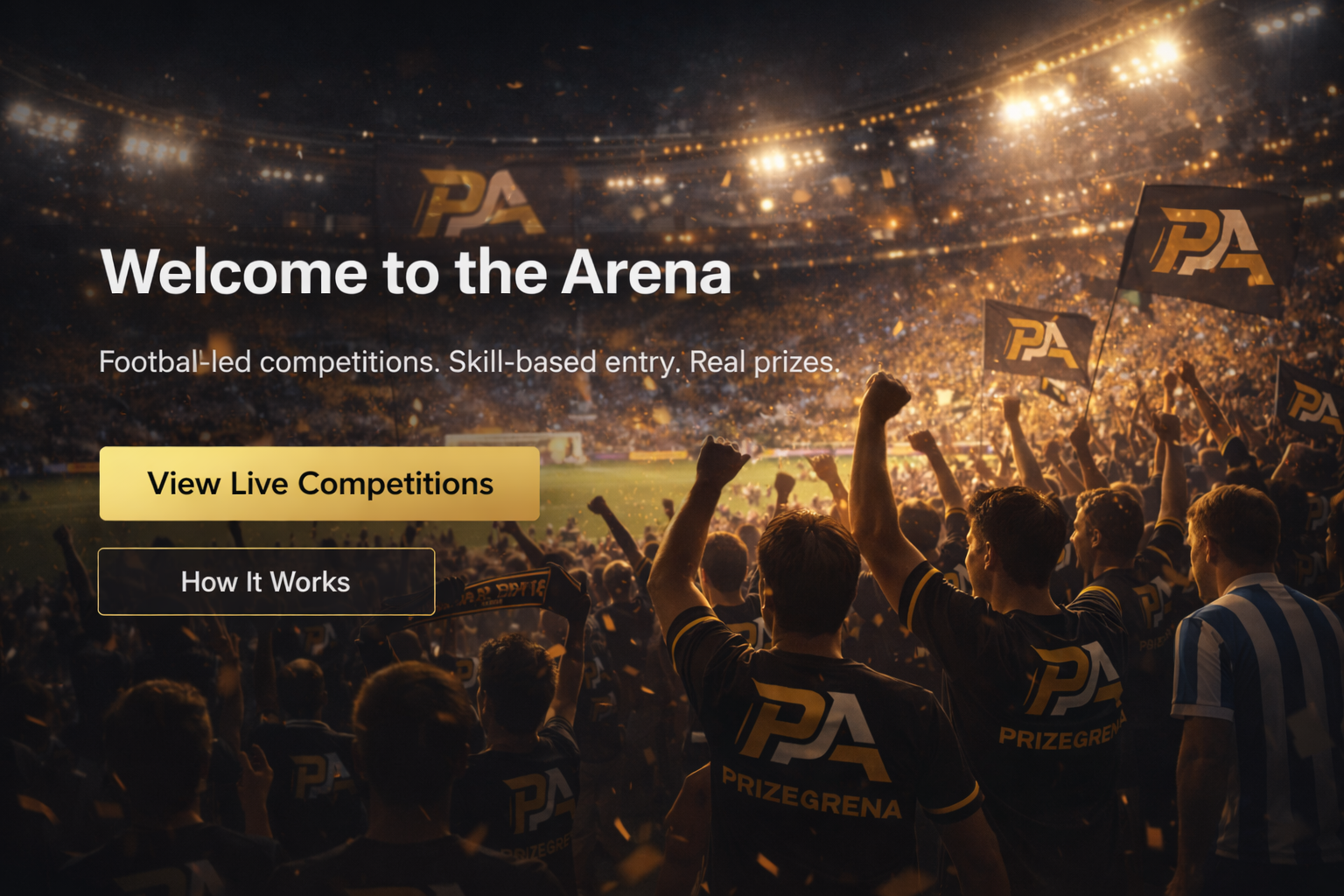 PrizeArena hero